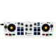 thumbnail image 1 of Hercules DJControl Mix - Bluetooth Wireless DJ Controller for Smartphones (iOS and Android) - dJay app - 2 Decks, White, 1 of 5
