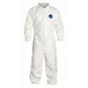 DuPont Tyvek 400 Coveralls with Attached Hood and Boots, White, 2X-Large - 25 CA (251-TY125SWH2X0025VP)