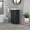 79#Black, variant on DUOSONG Black Wengue Rectangle Bathroom Vanity Black Particle Board Bath & Faucets Bathroom Vanities