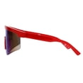 thumbnail image 3 of Foster Grant Cali Blue Trend Men's Shield Sunglasses, Red, 3 of 3