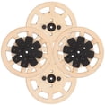 thumbnail image 2 of 4pcs Toy Racing Car Wheel Toy Car Wheel RC Car Accessories Wooden Toy Car Wheel Replacement, 2 of 8