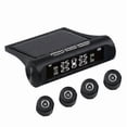 thumbnail image 1 of Tire Pressure Monitoring System Wireless Tpms Monitor Hd Digital Lcd Display Auto Alarm Tool Wireless With 4 External Sensors Adjustable Display Angle, 1 of 4