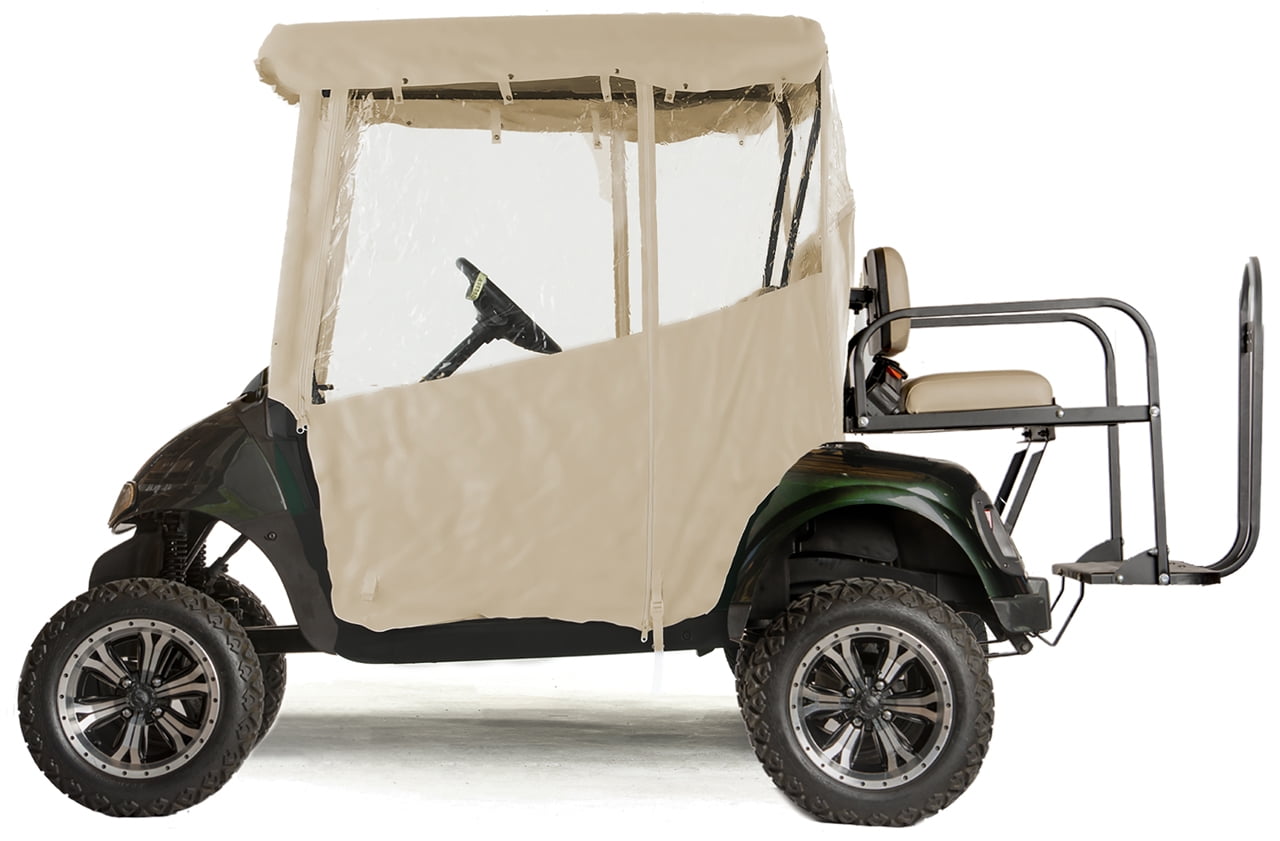 Golf Cart Enclosure TOURING 3Sided Vinyl for EZGO RXV Choose Color