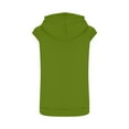 thumbnail image 6 of Hilzaten Womens Hoodie Drop Shoulder Loosse Hooded Solid Kangaroo Pocket Hoodie for Women Pullover, 6 of 6