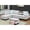 Light Gray, variant on & Chaise Sectional With In Gray - 98" Wide For Ample Seating And Foam-filled Cushions Linen Blend Foam A Fashionable Design Your Home