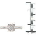 thumbnail image 4 of 1/2 Carat T.W. Diamond 10kt Rose Gold Single Halo Engagement Ring, 4 of 5