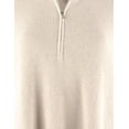 thumbnail image 3 of Women's Shimmer Bonita Half Zip Long Sleeved Poncho Top CH XXS/XS, 3 of 4