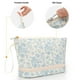 thumbnail image 4 of Bolsa organizadora de viaje Ethereal pequeña de 2 capas para maquillaje, color azul, 4 of 6