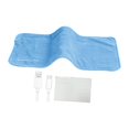 thumbnail image 2 of Heating Pad Warmer Pad Throw Rug Portable Washable Electric Throw Heated Blanket Blue, 2 of 9