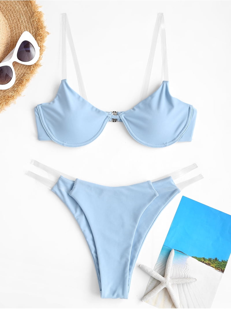 水着・ラッシュガード AQUX Brazilian Bikinis \"Light Blue AQUX/アックス Brazilian Bikinis 