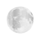 thumbnail image 1 of 20cm Moon Window Stickers Luminous Wall Decals DIY Noctilucous Mural Stickers Wallpaper for Kids Boys Girls (Silver, Blue Light), 1 of 4