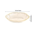thumbnail image 3 of shyuyusa Small Size Patterned Luxury Dinner Plate Ceramic Tableware For Home Kitchen Dining Table Decoration, 3 of 6