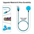 thumbnail image 6 of USB Watch Charger,USB Charger Block Fast Charging w/ 3FT USB Charger Cable Cord Replacement Wireless Magnetic Watch Charger Pad iWatch Charger Dock Stand USB Charger Adapter Compatible for iWatch, 6 of 7