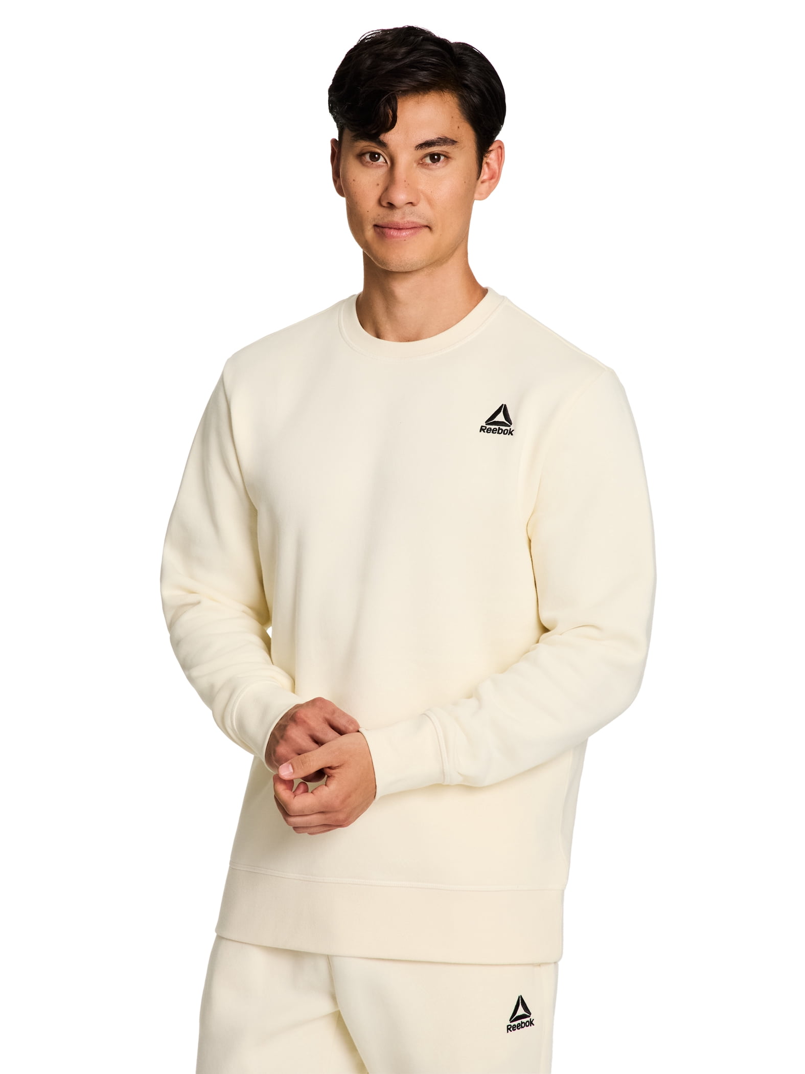 Reebok Men's and Big Men's Game Day Fleece Crewneck Sweatshirt, Sizes XS-5XL