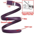 thumbnail image 4 of Falari Automatic Ratchet Belt for Women Kids Boys and Girls Genuine Leather Belt - Trim to Fit, 4 of 7