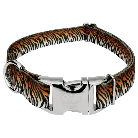 Country Brook Petz® Premium Bengal Tiger Stripes Dog Collar, Extra Large