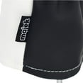 thumbnail image 6 of Majek Golf Vintage Headcovers White Seafoam Teal Pink Stripe Premium Retro Leather Style 1 & H Driver and Hybrid Head Covers Fits 460cc Drivers and all Modern Hybrids Custom Designs Made in California, 6 of 9