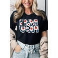 thumbnail image 6 of Floral USA Graphic T Shirts, 6 of 11