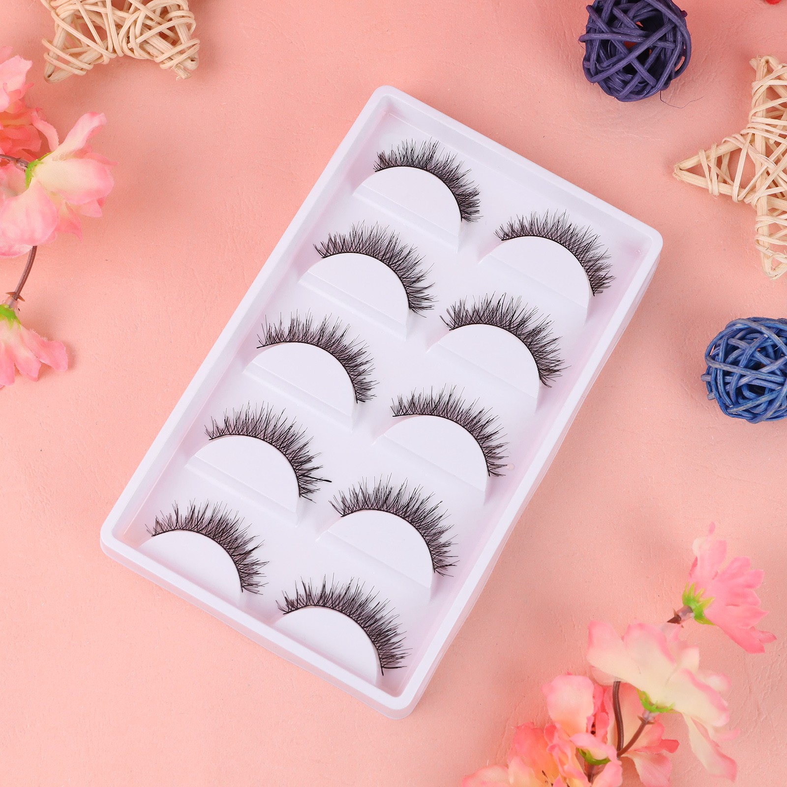 3d Lashes Bundle Short False Lashes Salon Lashes 105 20 Mm Lashes Full Volume Lashes D Curl Non Lashes Magnify Lashes Nine to Five Lashes Eyelashes for Big Eyes 30 Lashes Lashes Brushed 7