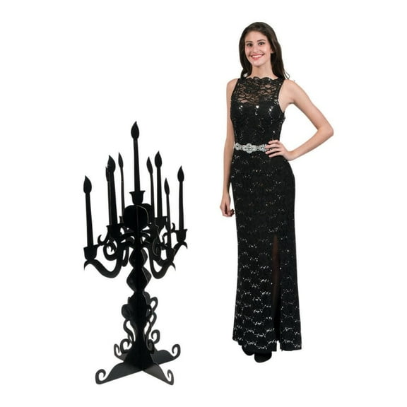 Masquerade Ball 3D Candelabra Stand Up - Party Decor - 1 Piece