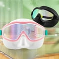 thumbnail image 3 of Hyasfey Kids Swim Goggles with Nose Cover Anti-Fog UV Protection Diving Face Guard Wide-Angle Lens No Leak Pool Goggles for Kids Age 3-15, 3 of 7