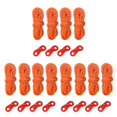 thumbnail image 3 of Maytalsory Cordon Réfléchissant de Sécurité pour Tente de Camping Expérience de Camping Sécurisée Cordes de Tente Réfléchissantes Robustes orange Ensemble de 3, 3 of 6