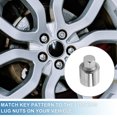 thumbnail image 2 of Wheel Lock Lugnut Type U Anti-theft Screw Nut Removal Key Socket for Land Rover Range Rover Evoque Freelander, 2 of 7
