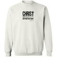 thumbnail image 4 of Christ Lives in Me Men’s Crewneck Pullover Sweatshirt, 4 of 11