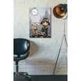 thumbnail image 3 of Epic Graffiti  "Appointment with Bear" by Alexander Gunin, Giclee Canvas Wall Art - beige, 3 of 4