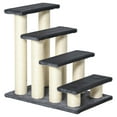 thumbnail image 3 of PawHut Cat Tree with 4 Stair Steps for High Beds w/ Sisal Scratching Post, 3 of 10