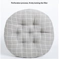 thumbnail image 2 of Wosthever Set Cojines Cojines Asiento 40 x 40 Cojines Silla Jardín Balcón Patio Cojines Redondos y Multifuncionales Gruesos Type7 NO7, 2 of 6