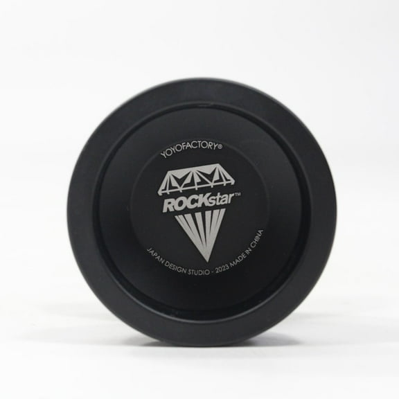 YoYoFactory JDS Rockstar Yo-Yo - Mono-Metal YoYo (Black)