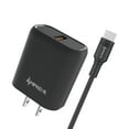 thumbnail image 1 of Ampker Wall Charger for Nokia XR21 | 18W Quick Charge 3.0 Fast Charging USB Port Home Travel Power Adapter with Type-C to USB Cable (5 Feet) - Black, 1 of 9