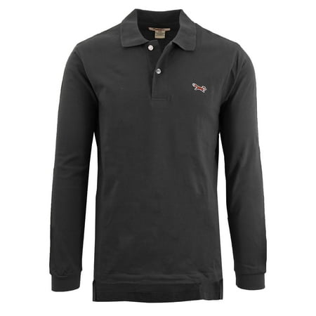 - Men's Long Sleeve Pique Polos