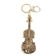 thumbnail image 2 of LLAVERO DE VIOLÍN CON PEdrería, COLGANTE DE INSTRUMENTO MUSICAL, LLAVERO, JOYERÍA, DE CUMPLEAÑOS PARA LOS AMANTES DE LA MÚSICA, 2 of 7