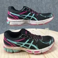 thumbnail image 1 of Asics Chaussures Gel Femmes 7 Exalt 2 Espadrilles de Course Noires Athlétiques à Lacets T4B6Q, 1 of 6