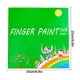 thumbnail image 3 of Oficina y papelería Divertido kit de pintura para dedos Juego de 12 colores de pintura para dedos lavable con libro para niños Manualidades de bricolaje Juegos de pintura para dedos para el Día del Ni, 3 of 9