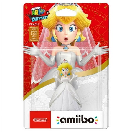 Wedding Peach Amiibo Accessory UK Import [Nintendo]