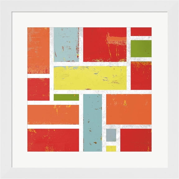 Great Art Now Bright Retro Lofts II by Lanie Loreth, Framed Wall Art, 19.75W x 19.75H