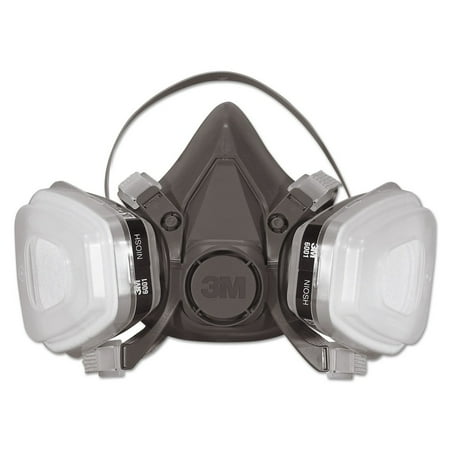 3M Half Facepiece Paint Spray/Pesticide Respirator Large 6311PA1A