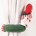 thumbnail image 4 of EUDIDV Stylish Drape Christmas Curtain Button Doll Decoration Curtain Buckle 2pc Classic Curtains, 4 of 6