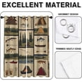 thumbnail image 4 of Fishing Blackout Curtains for Living Room Bedroom, Thermal Insulated Room Darkening Grommet Drapes, Camping Theme Bass Fish Hunting Window Curtains Home Decor-52"W x 54"L (Pack of 2), 4 of 7