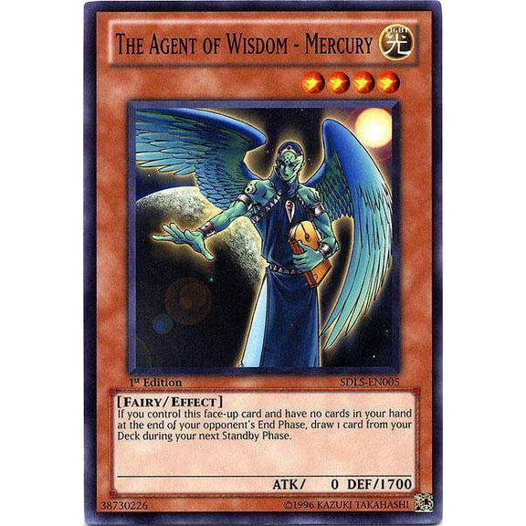 YuGiOh Structure Deck: Lost Sanctuary Common The Agent of Wisdom - Mercury SDLS-EN005