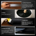 thumbnail image 2 of DWIL Rust Converter for Metal, 2 in 1 Rust Converter Paint and Primer, Converts Rust to Long-Lasting Protective Coating, Anti Rust and Rust Prevention Paint, No Sanding or Primer Needed, Black, 32 oz, 2 of 9