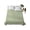 Gray Green, variant on King Flat Sheet Only Vintage Sage Green Linen Style Soft Microfiber Cooling Bedding Sheets Country Pastoral Solid Color Flat Bed Sheet