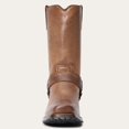 thumbnail image 3 of Men's Stetson Hertiage Harness Biker Leather Boots Handcrafted Brown, 3 of 7