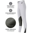 thumbnail image 4 of KERRITS Kids Crossover II Knee Patch Riding Breeches, Color: White, Size: XS (60545WHITEXS), 4 of 5