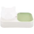 thumbnail image 2 of Assorted Color Plastic Cat Feeder with Grass Planter for Food and Water Storage 2.5 Quart, 2 of 5