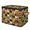 Multicolor 4, variant on ADECORIVY Cats,orange Kitten Storage Bin with Zipper Lid, Fabric Foldable Shelf Baskets Boxes, Closet Lidded Storage Bins, Decorative Clothes Organizer for Bedroom Home
