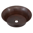 thumbnail image 2 of Sinkology SB303-16AG Copernicus Handmade Vessel Sink in Pure Solid, 16", Aged Copper, 2 of 5